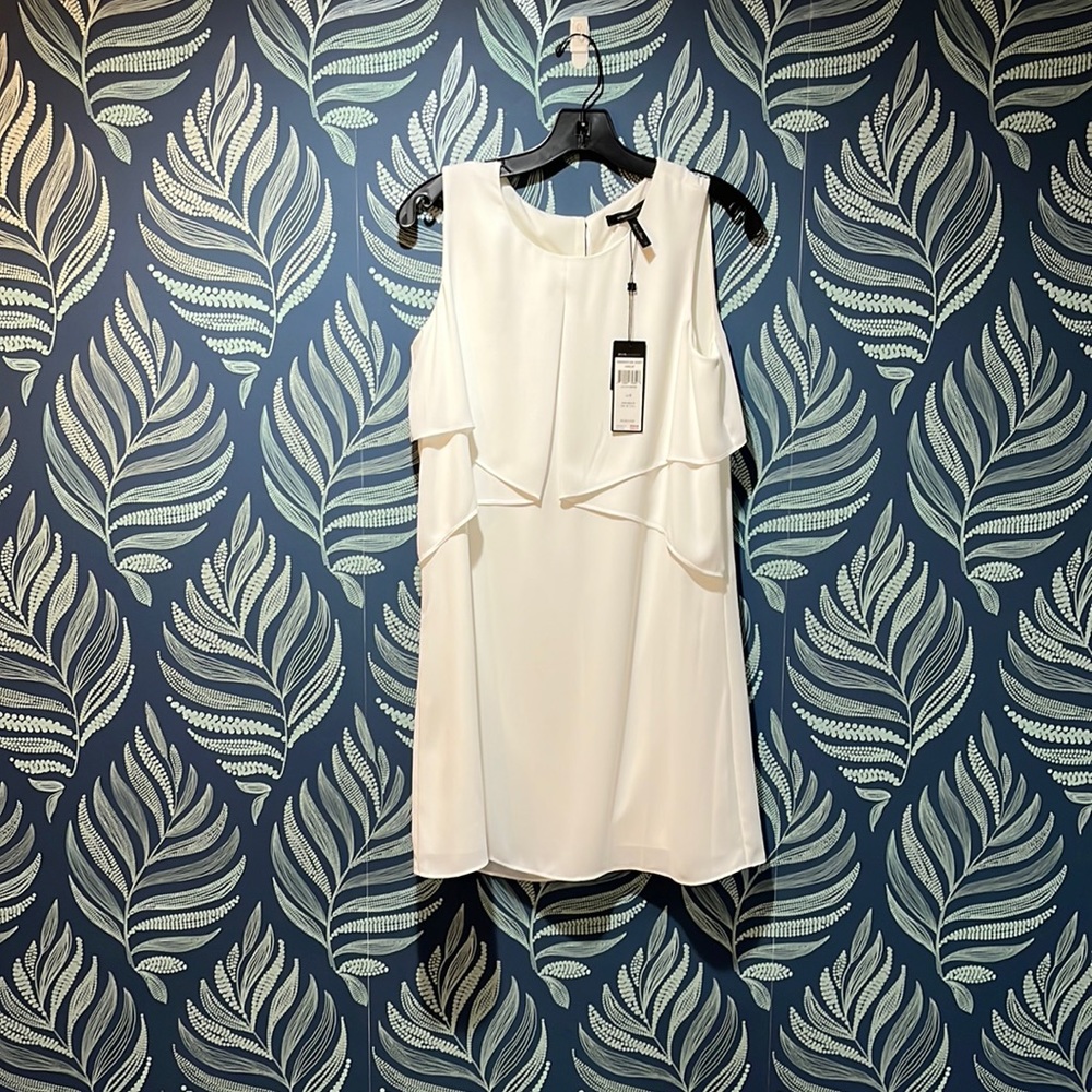 BCBG “Amelie” White Dress. New.
